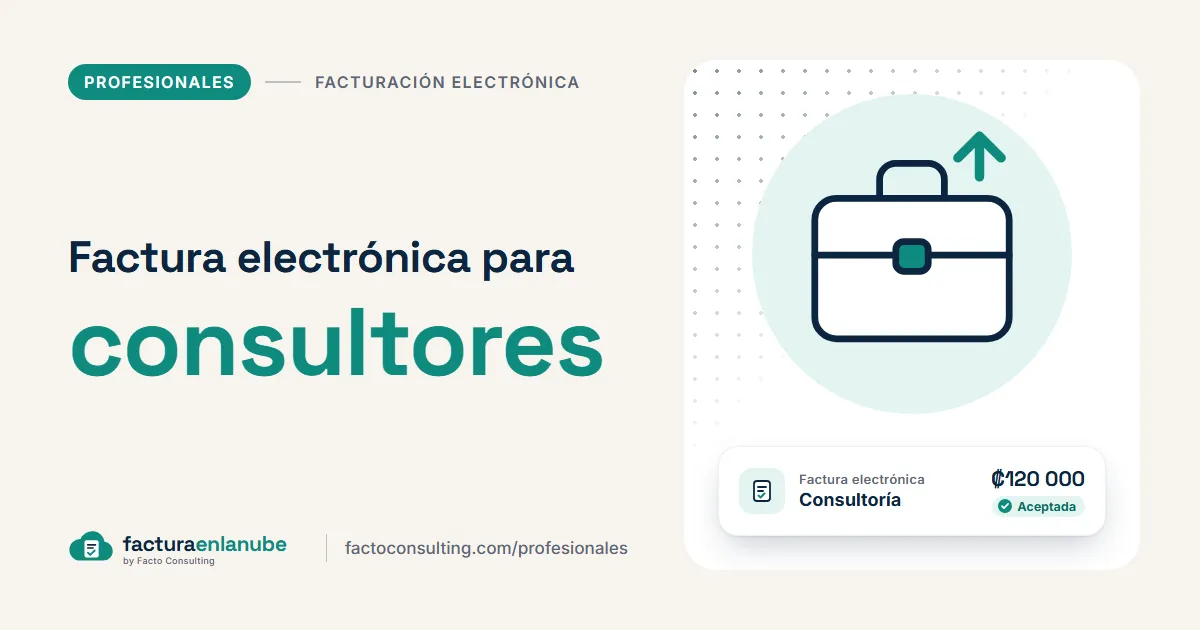 Facturación electrónica para consultores en Costa Rica