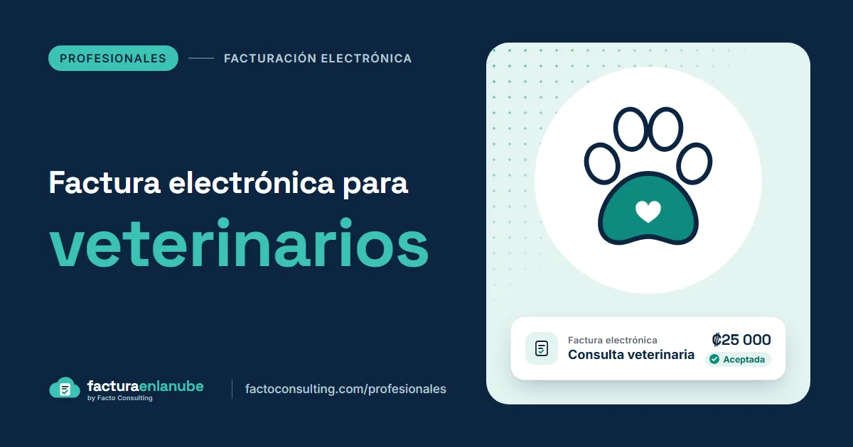 Facturación electrónica para veterinarios en Costa Rica
